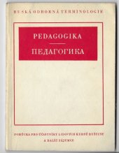 kniha Pedagogika pomůcka pro účastníky Lid. kursů ruštiny a další zájemce, Svět sovětů 1961