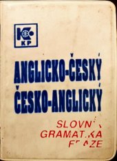 kniha Kapesní anglicko-český, česko-anglický slovník slovník, gramatika, fráze, Nakladatelství KP 1990