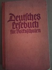 kniha Deutsches lesebuch, Berlin 1943