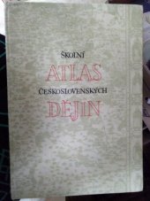 kniha Školní atlas československých dějin Dějepisný atlas pro školy 1. a 2. cyklu, Kartografie 1974