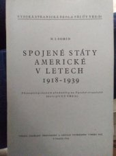 kniha Spojené státy americké v letech 1918-1939, Odd. propagandy a agitace ÚV KSČ 1952