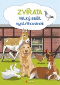 kniha Zvířata - velký sešit vystřihovánek, CPress 2015