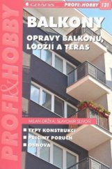 kniha Balkony opravy balkonů, lodžií a teras, Grada 2008