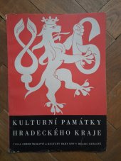 kniha Kulturní památky Hradeckého kraje [sborník], Odbor šk. a kult. rady KNV 1958