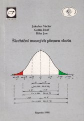 kniha Šlechtění masných plemen skotu, VÚCHS - Výzkumný ústav pro chov skotu 1998