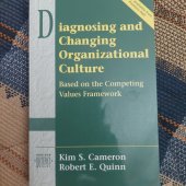 kniha Diagnosing and changing organizational culture Based on the  competing Values Framework, Addison-Wesley 1999