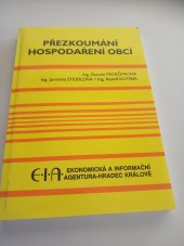 kniha Přezkoumání hospodaření obcí, E.I.A. - Ekonomická a informační agentura 1999