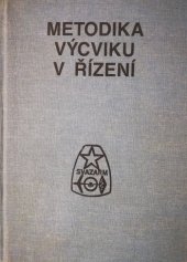 kniha Metodika výcviku v řízení učební text pro učitele autoškol Svazarmu, Svazarm 1986