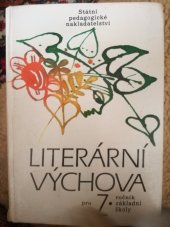 kniha Literární výchova pro 7.ročník ZŠ, Státní pedagogické nakladatelství 1990