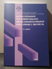 kniha Rozsah požadavků pro ověření znalostí obecně závazných prředpisů podle zákona č. 360/1992 Sb. 18. vydání, ČKAIT - Česká komora autorizovaných inženýrů a techniků činných ve výstavbě 2022