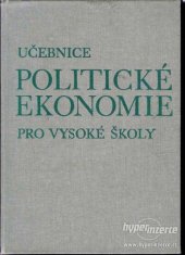 kniha Učebnice politické ekonomie pro vysoké školy Základní kurs, Svoboda 1980