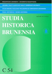 kniha Sborník prací Filozofické fakulty brněnské univerzity., Masarykova univerzita 2007