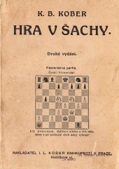 kniha Hra v šachy, I.L. Kober 1925