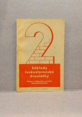 kniha Základy československé dvouletky Projevy a dokumenty o prvním hospodářském plánu, Orbis 1946