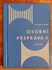 kniha Osobní přeprava Učební text pro 2. roč. učebního pboru železničář-železničářka, Nadas 1972