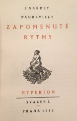 kniha Zapomenuté rytmy básně v prose, Člun 1913