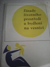 kniha Zásady životního prostředí a bydlení na vesnici, Výstavnictví MZVž 1970