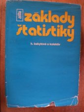 kniha Základy štatistiky, Alfa 1979