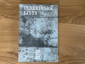kniha Terezínské listy sborník Památníku Terezín. 25, Oswald 1997