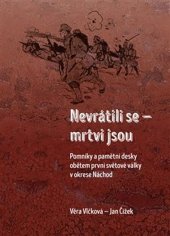 kniha Nevrátili se - mrtvi jsou Pomníky a pamětní desky obětem první světové války v okrese Náchod, Pavel Mervart 2018