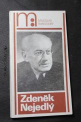 kniha Zdeněk Nejedlý, Horizont 1988