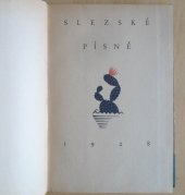 kniha Slezské písně, Nový lid 1928