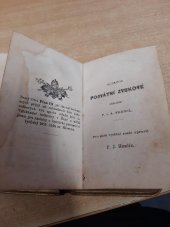 kniha Posvátní zvukové modlitby a uvažování pro vzdělané paní a panny, J.A. Frencl 1852