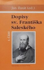 kniha Dopisy sv. Františka Saleského I.část, Salesiánská provincie 2000