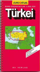 kniha Euro-Pocketatlas Türkei  1:800 000, RV Verlag 1990