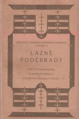 kniha Lázně Poděbrady, Čsl. kompas 1922