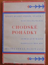 kniha Chodské pohádky, Mladá Stráž 1932