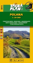 kniha Poľana Turistická mapa 1:50 000, Tatraplan 2017