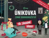 kniha Únikovka - Tři záhadné dárky Zimní dobrodružství, Ella & Max 2022