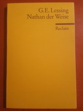 kniha Nathan der Weise Ein dramatisches Gedicht in fünf Aufzügen., Reclam 2000