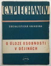 kniha O úloze osobnosti v dějinách, Svoboda 1949