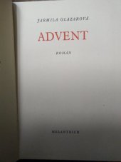 kniha Advent Román, Melantrich 1939