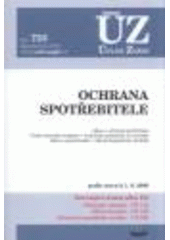 kniha Ochrana spotřebitele zákon o ochraně spotřebitele, Česká obchodní inspekce, technické požadavky na výrobky, zákon o potravinách, obecná bezpečnost výrobků : podle stavu k 1.6.2009, Sagit 2009