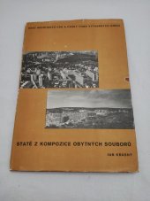 kniha Statě z kompozice obytných souborů, SNTL 1979