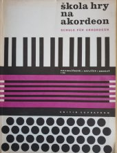 kniha Škola hry na akordeon schule für akkordeon, Supraphon 1990