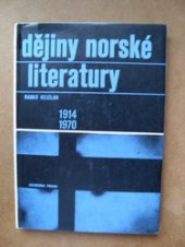 kniha Dějiny norské literatury 1914-1970, Academia 1974