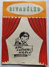 kniha Kdy začnete hrát?, Orbis 1960