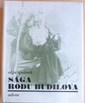 kniha Sága rodu Budilova = sto let českého divadla na jevišti i v zákulisí, Odeon 1980