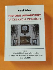 kniha Historie akvaristiky v českých zemích, Scienta 2016