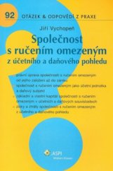 kniha Společnost s ručením omezeným z účetního a daňového pohledu, ASPI  2008