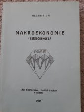 kniha Makroekonomie (základní kurs), Melantrich 1995