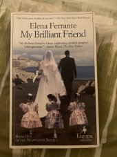 kniha My Brilliant Friend, Europa Editions 2012