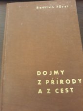 kniha Dojmy z přírody a z cest, Petr Frank 1940