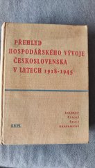 kniha Přehled hospodářského vývoje Československa v letech 1918-1945, SNPL 1961