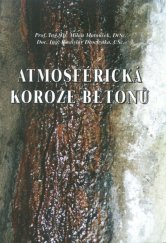 kniha Atmosférická koroze betonů, IKAS 1998