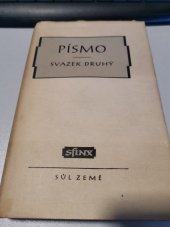 kniha Písmo Svazek druhý, - Nejstarší věštci: Jehóšua - Mstitelé - Šemúél I-II - Králové I-II - [Starý zákon jako umělecké dílo]., Sfinx, Bohumil Janda 1947